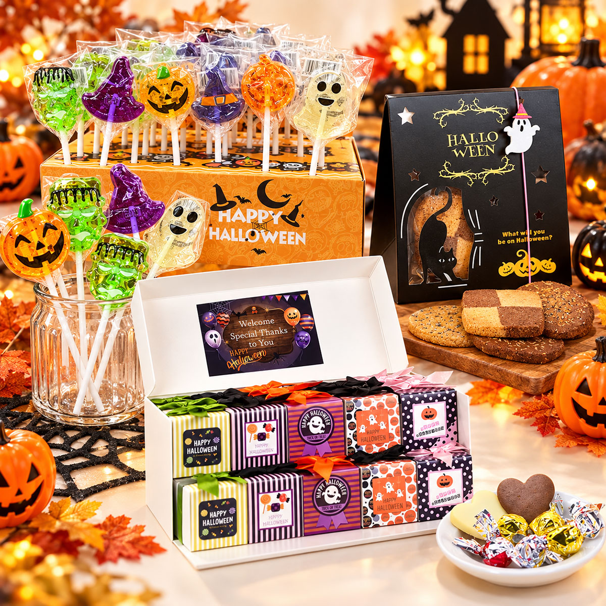 Nicole MINI Halloweenでご用意する3種類のお菓子のイメージ